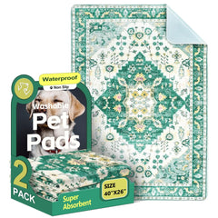 ULIGOTA washable pee pads top view shows a soft surface for moisture containment.