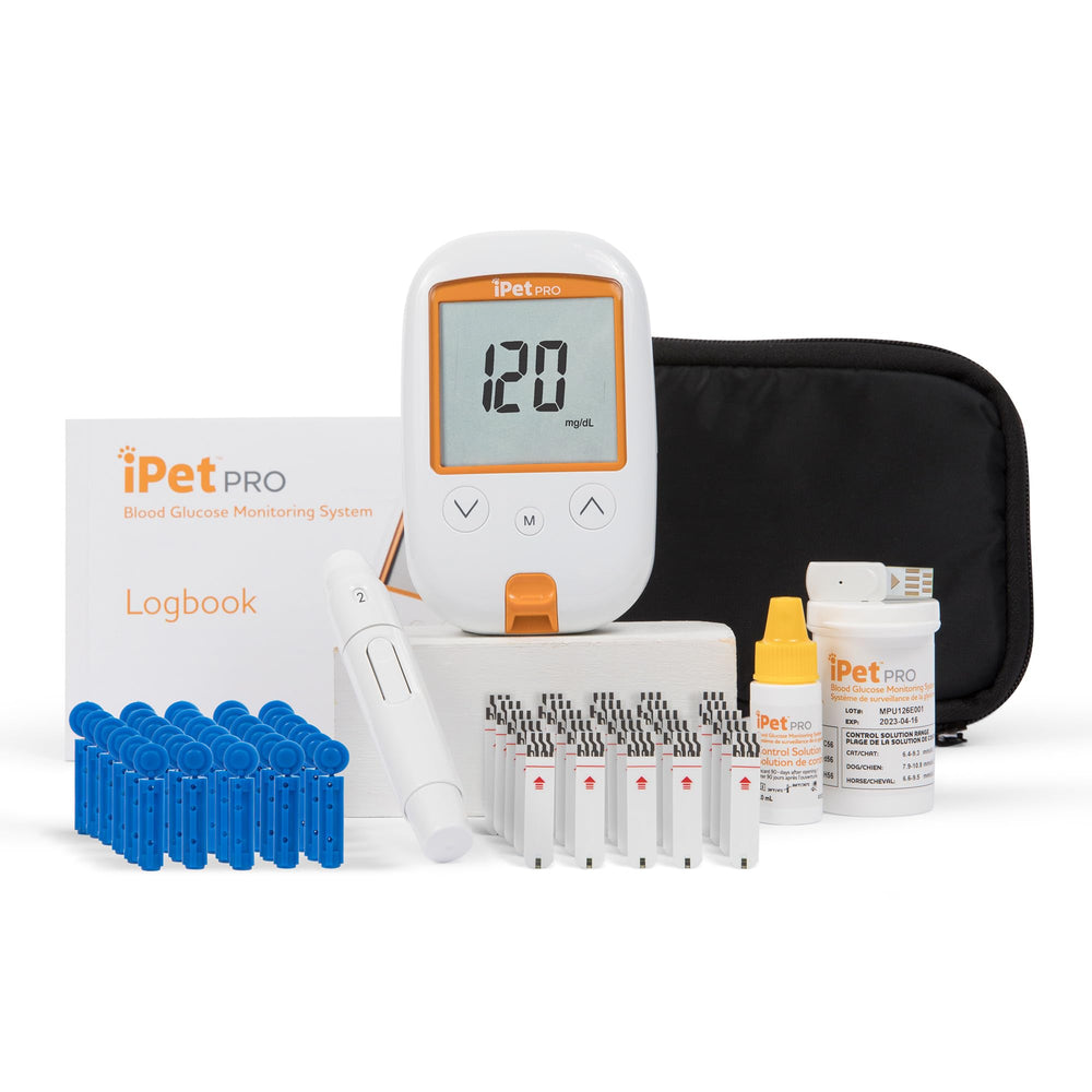UltiCare iPet Pro meter for precise pet glucose readings at home