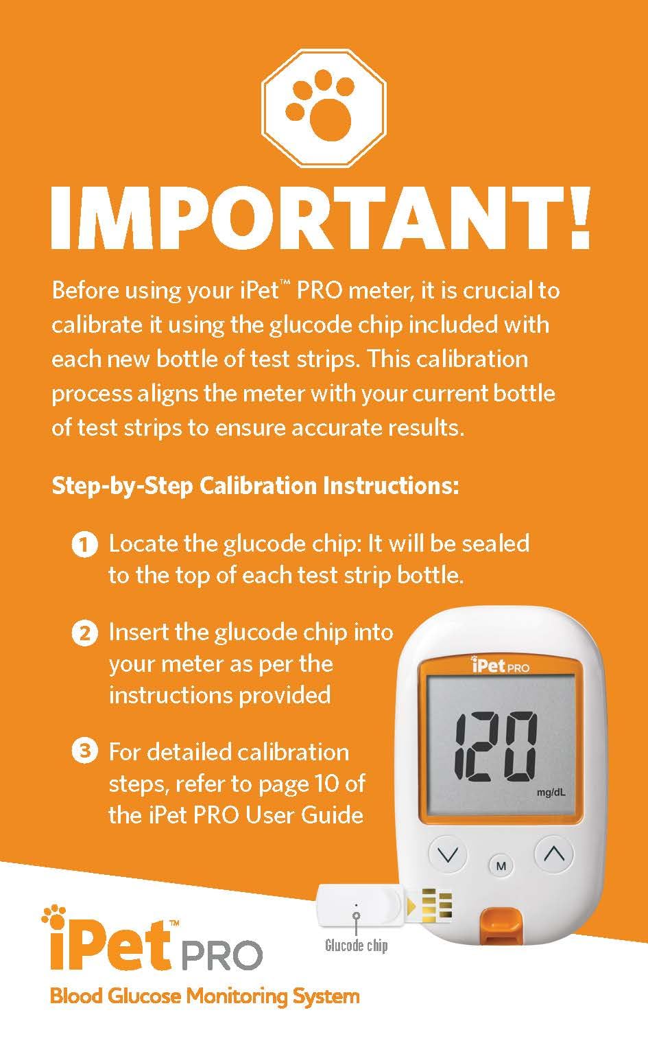 UltiCare iPet Pro test strips for quick at-home measurements