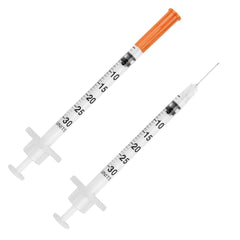 UltiCare VetRx U-100 needle close-up showing smooth, polished tip for comfort.