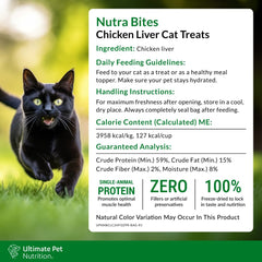 ULTIMATE PET NUTRITION Nutra Bites serving bowl ready for quick snacks.