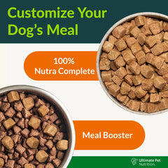ULTIMATE PET NUTRITION Nutra Complete fruit and veggie blend reflects natural ingredients