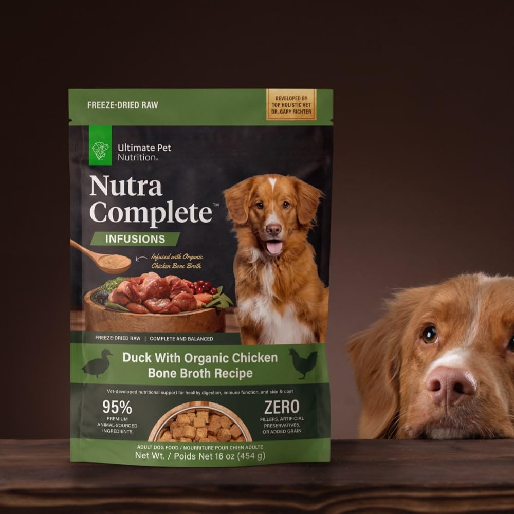 ULTIMATE PET NUTRITION Nutra Complete Infusions 1 lb bag enhances daily dog nutrition