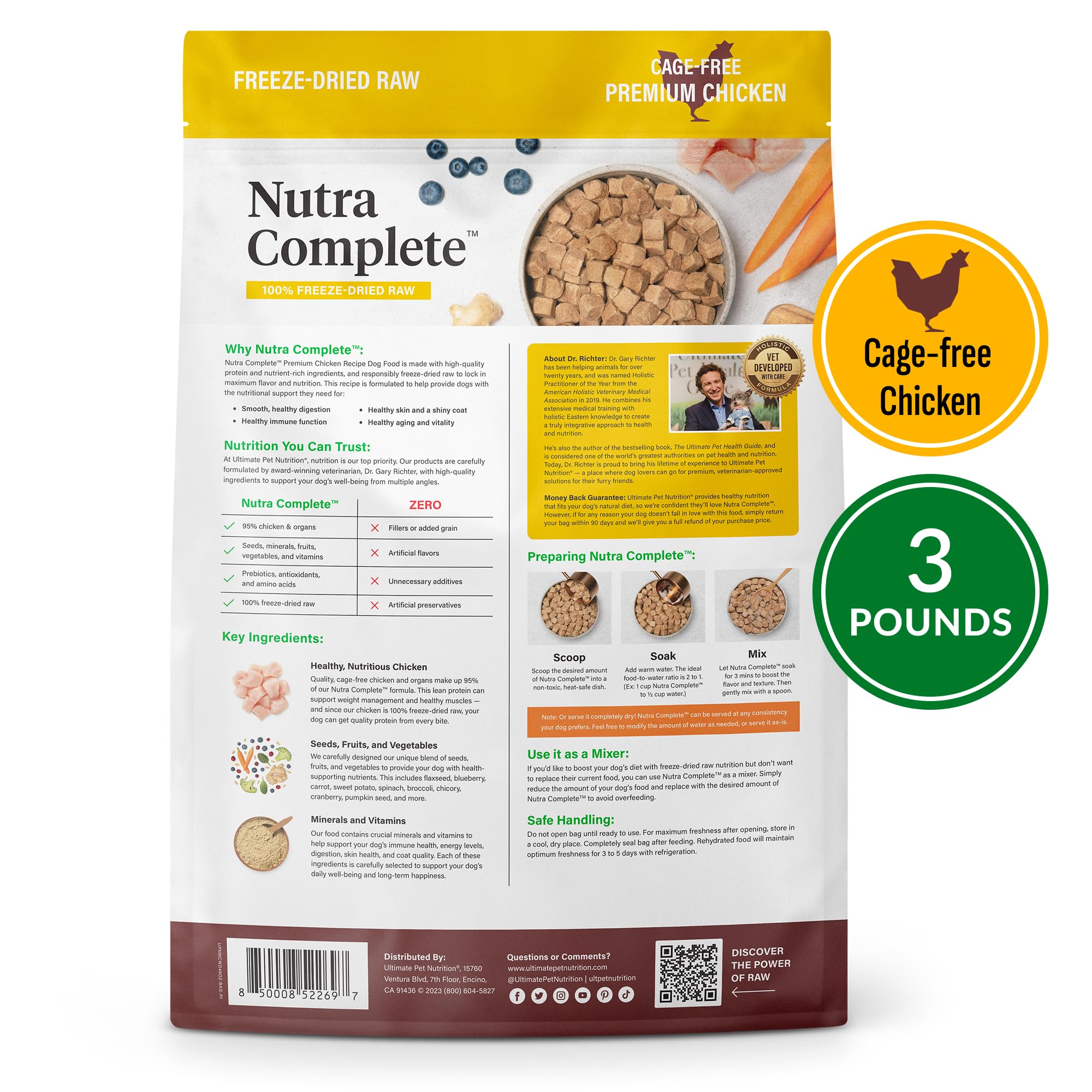 Serving ideas with Nutra Complete bowls and scoops