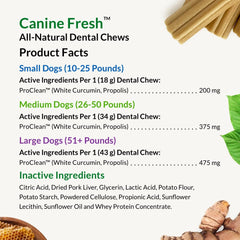 ProClean blend with propolis and white curcumin highlighted by Ultimate Pet Nutrition.
