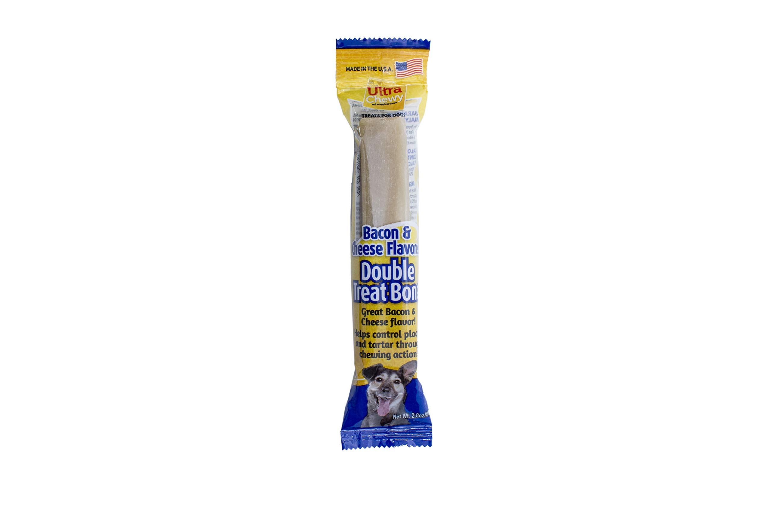 Ultra Chewy Double Treat Bones 24-count packaging in bag