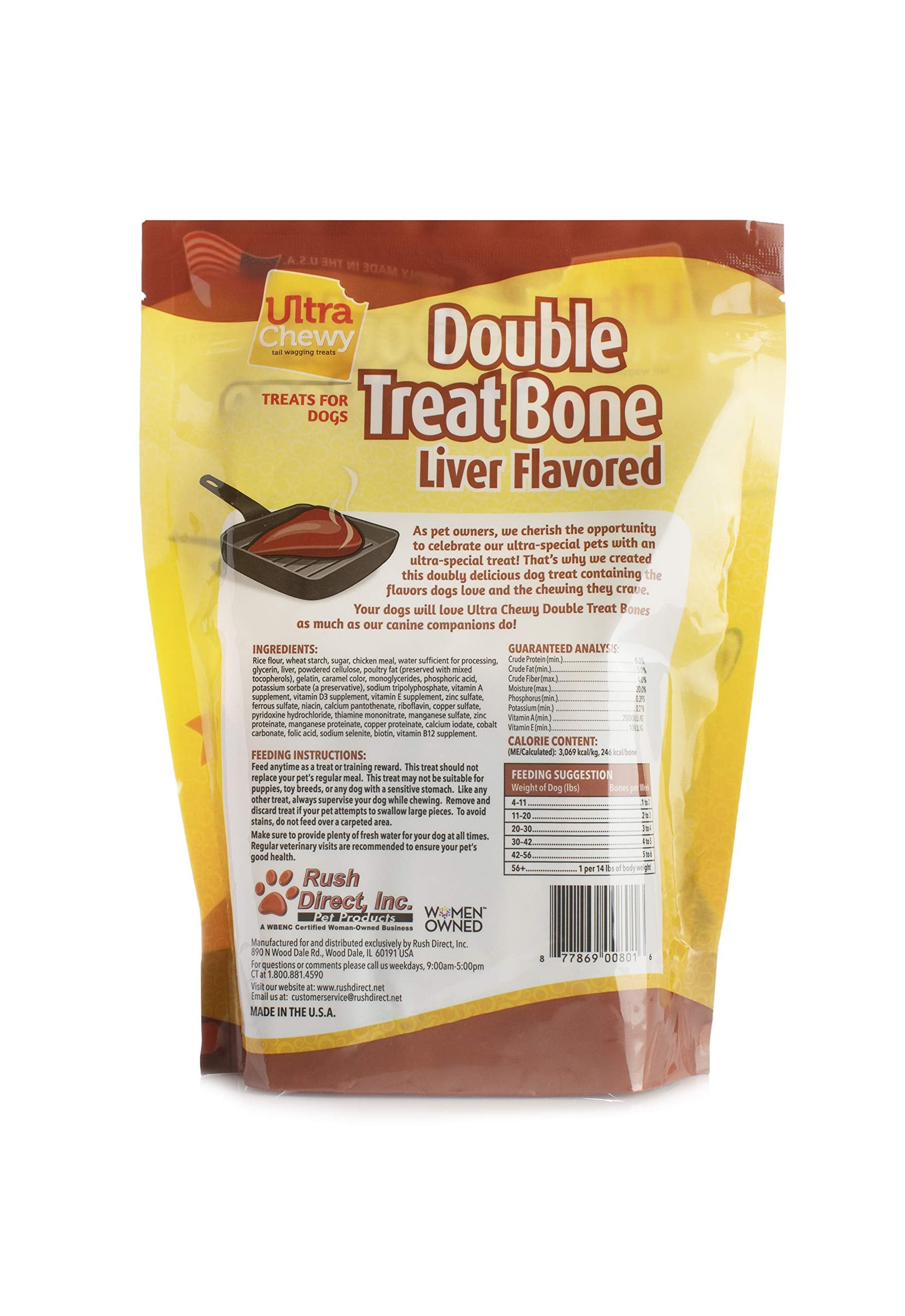 Ultra Chewy Double Treat Bones aroma close-up; mouth-watering scent for dogs.