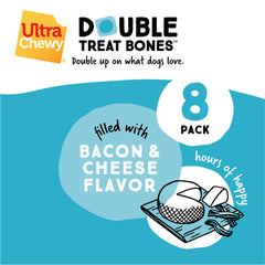 Ultra Chewy Double Treat Bones are highly digestible and rawhide-free