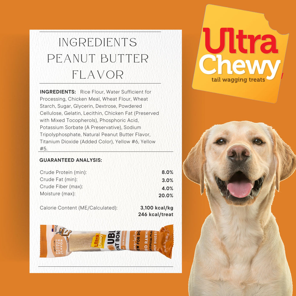 Ultra Chewy Favorites durable chew designed for aggressive chewers.