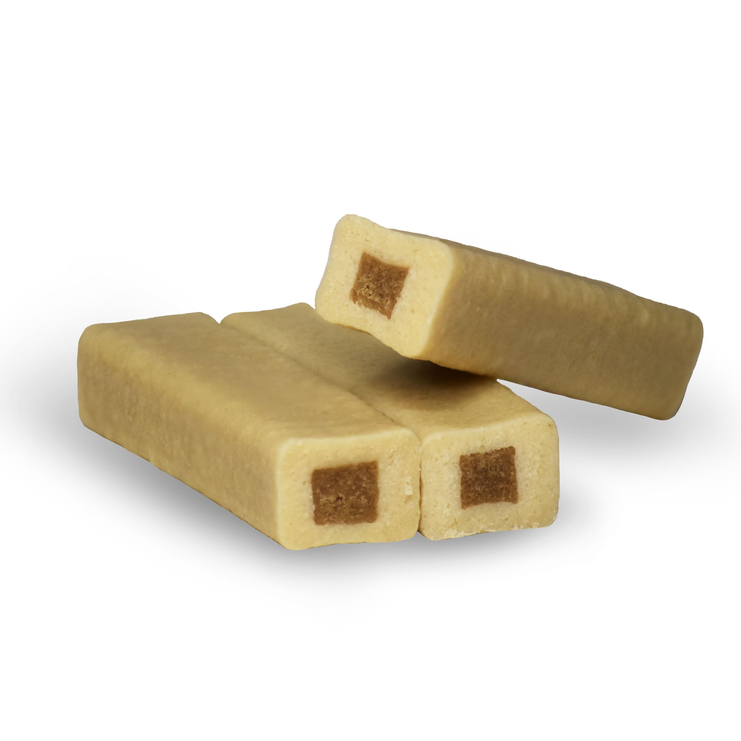 Ultra Chewy Mini Double Treat Bones two-pack packaging is convenient for on-the-go use.