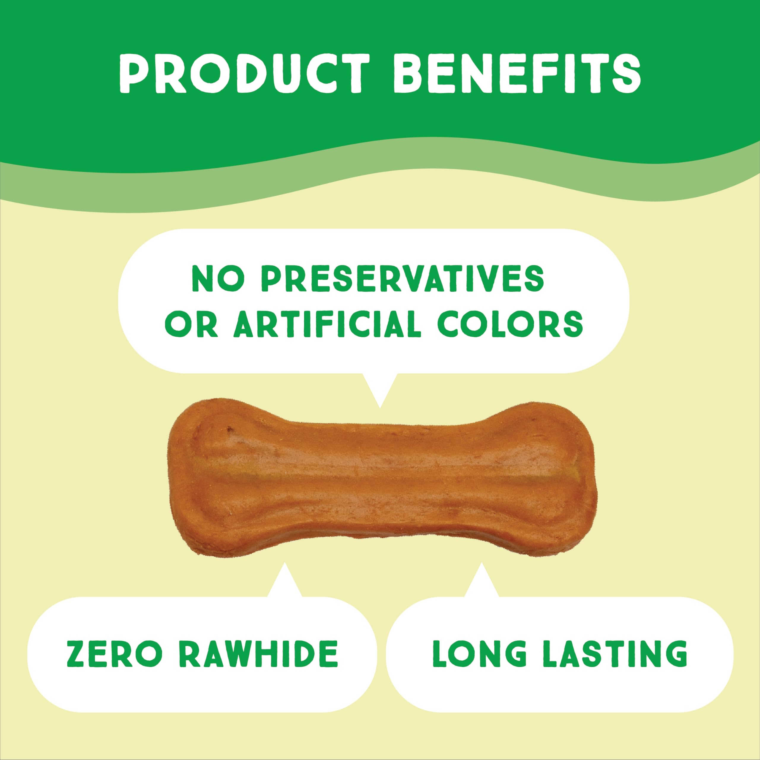 Ultra Chewy turkey tendon bone structure detail — single-ingredient chew.