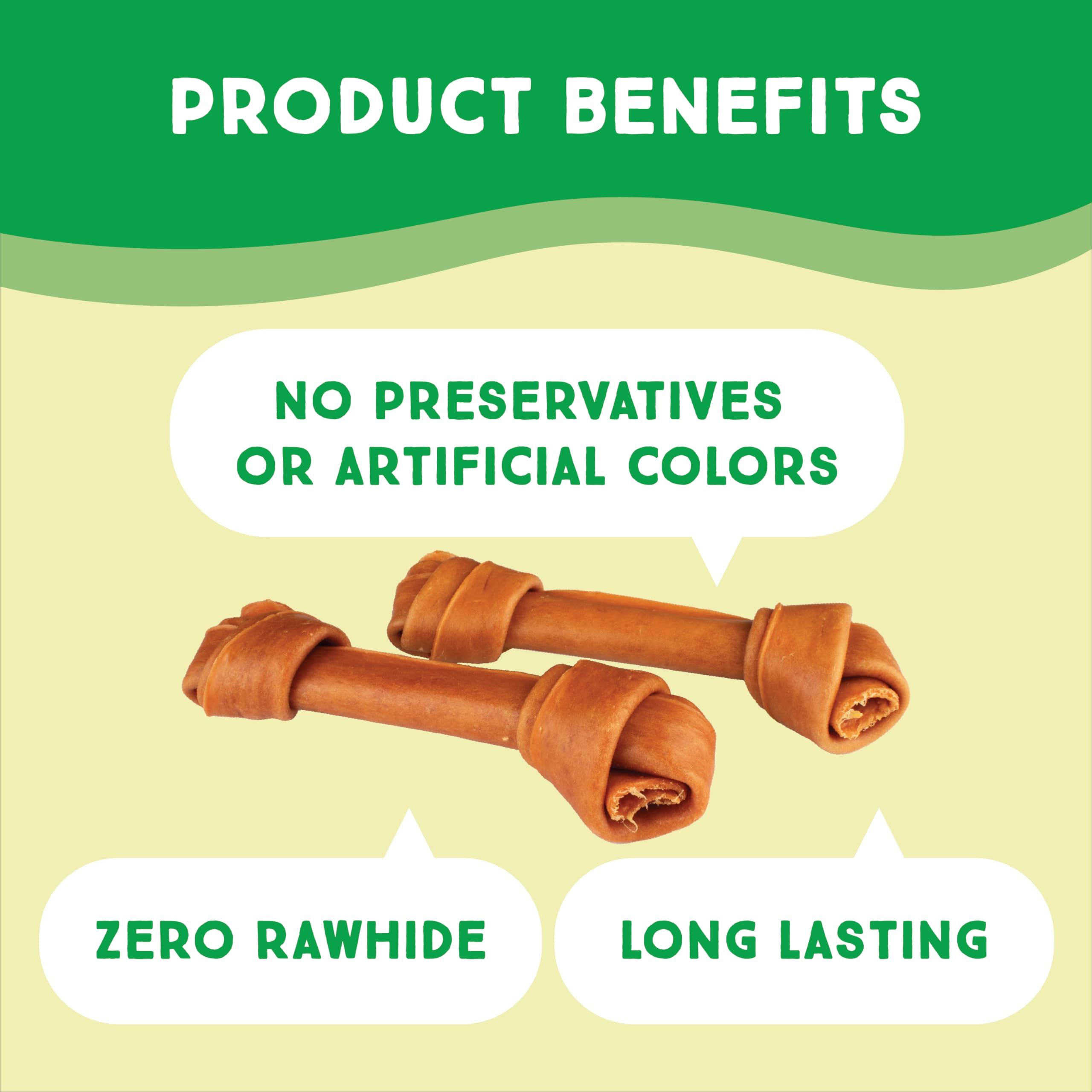 USA-sourced Ultra Chewy turkey tendon for dogs.