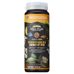 Ultra Fresh Algae Wafers Pleco Food pack shows natural ingredients for balanced nutrition.