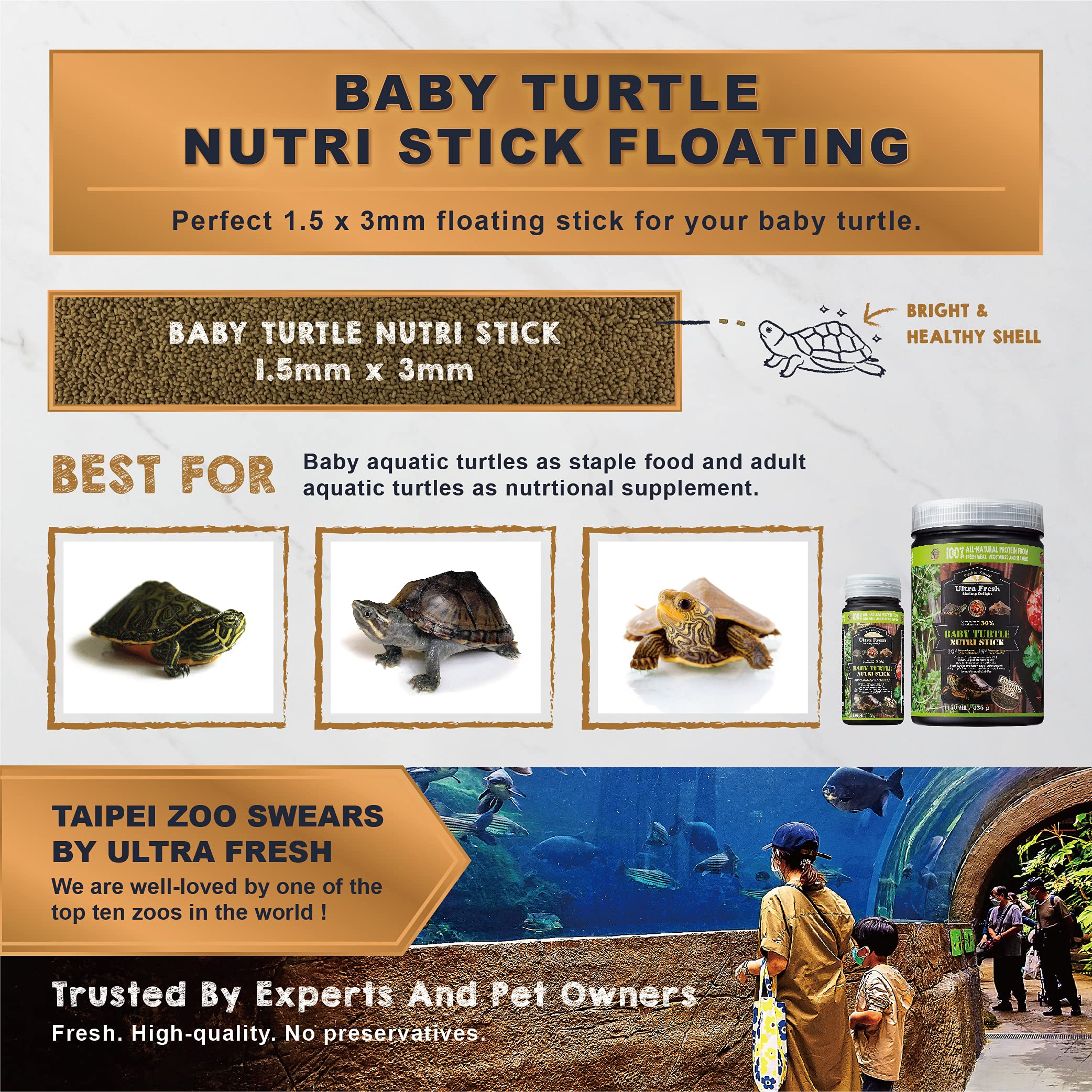 Ultra Fresh provides calcium and vitamin D for healthy shells and bones.