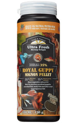 Ultra Fresh Royal Guppy Mignon Pellet pack with natural ingredients for vibrant color