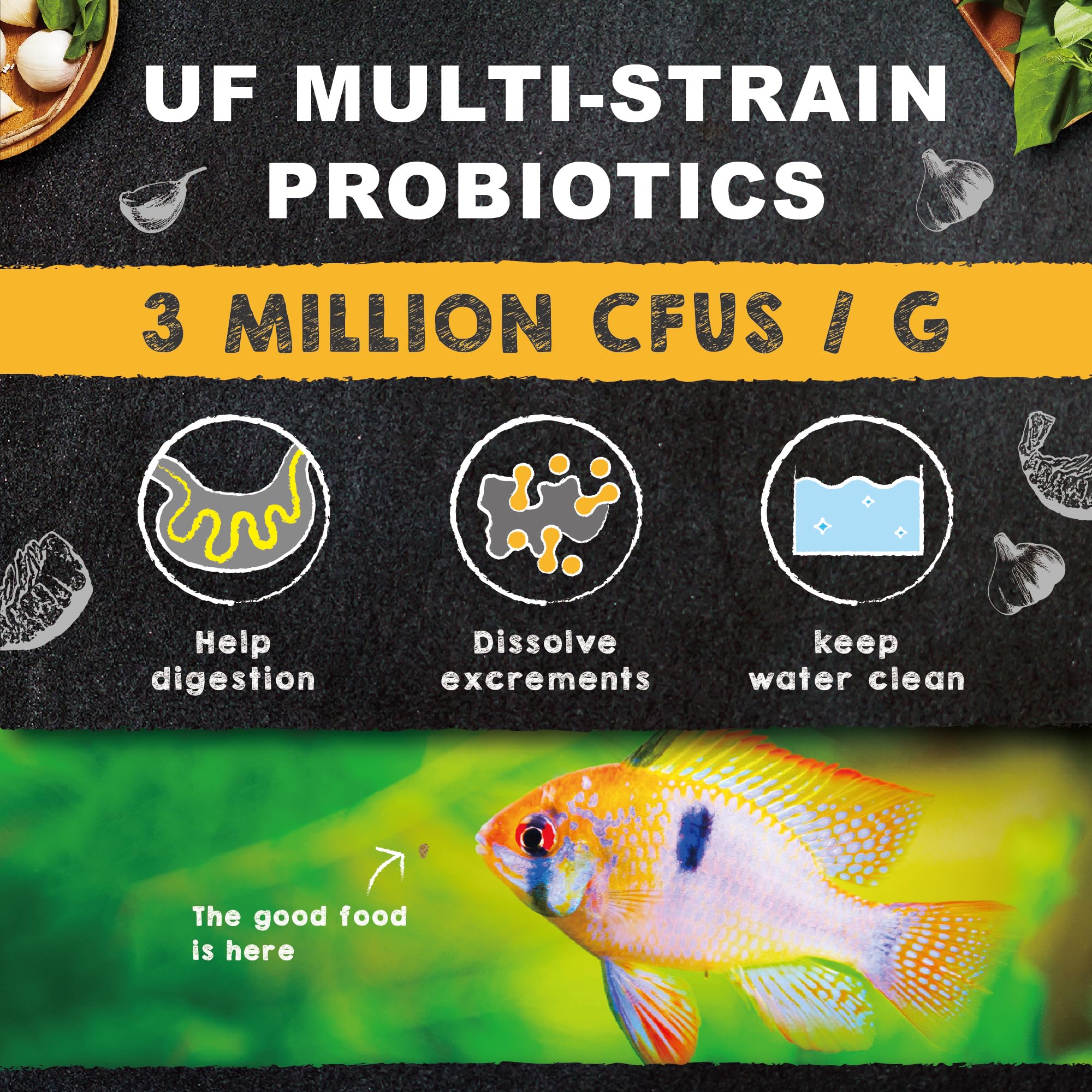Ultra Fresh vitamin-rich growth formula with calcium and vitamin D
