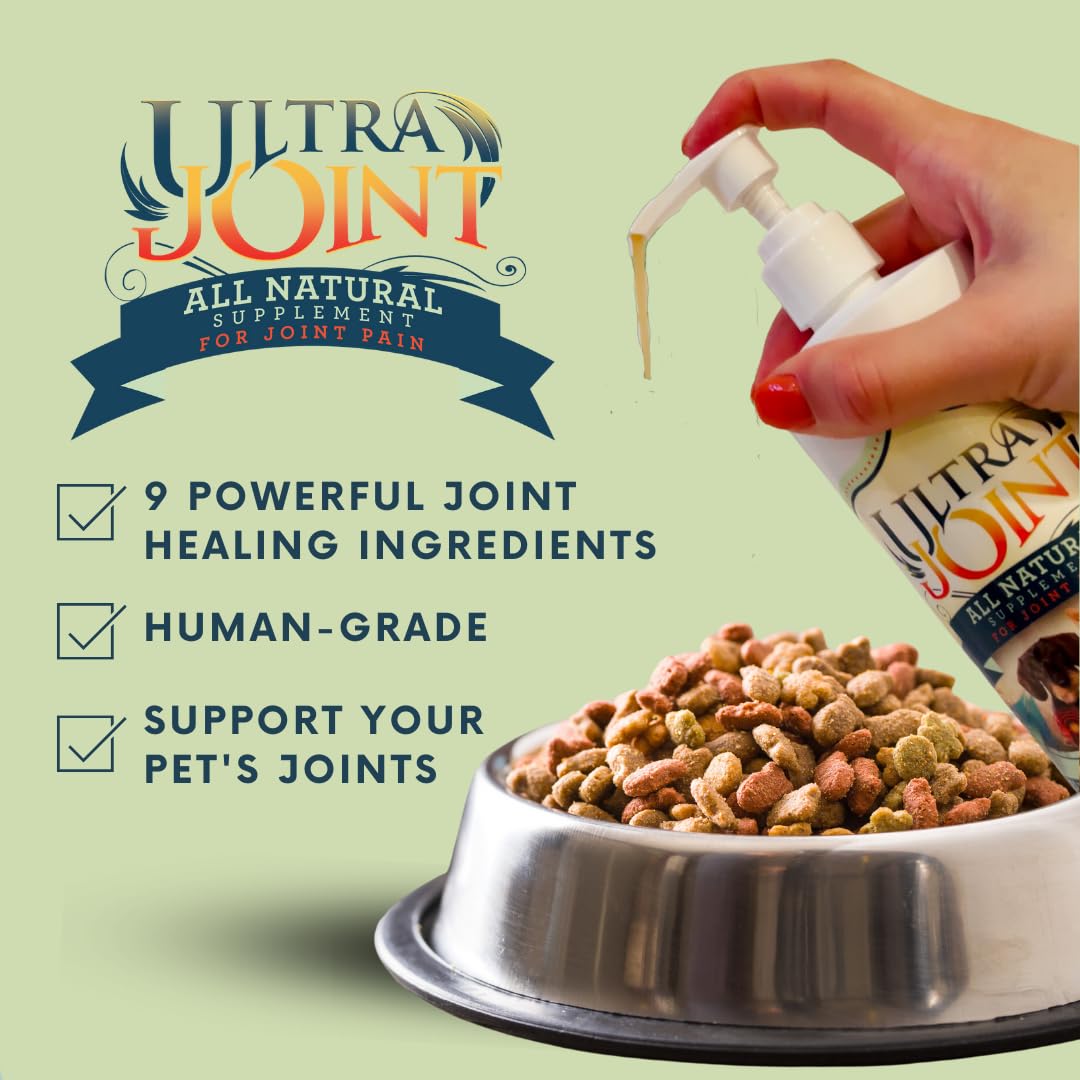 Ultra Joint with an active dog suggesting improved mobility.