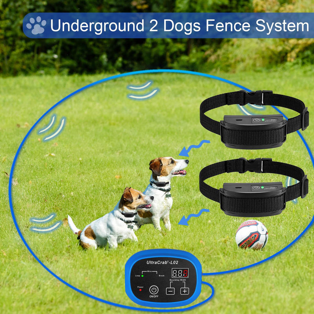 UltraCrab Basic installation guide for underground fence setup.