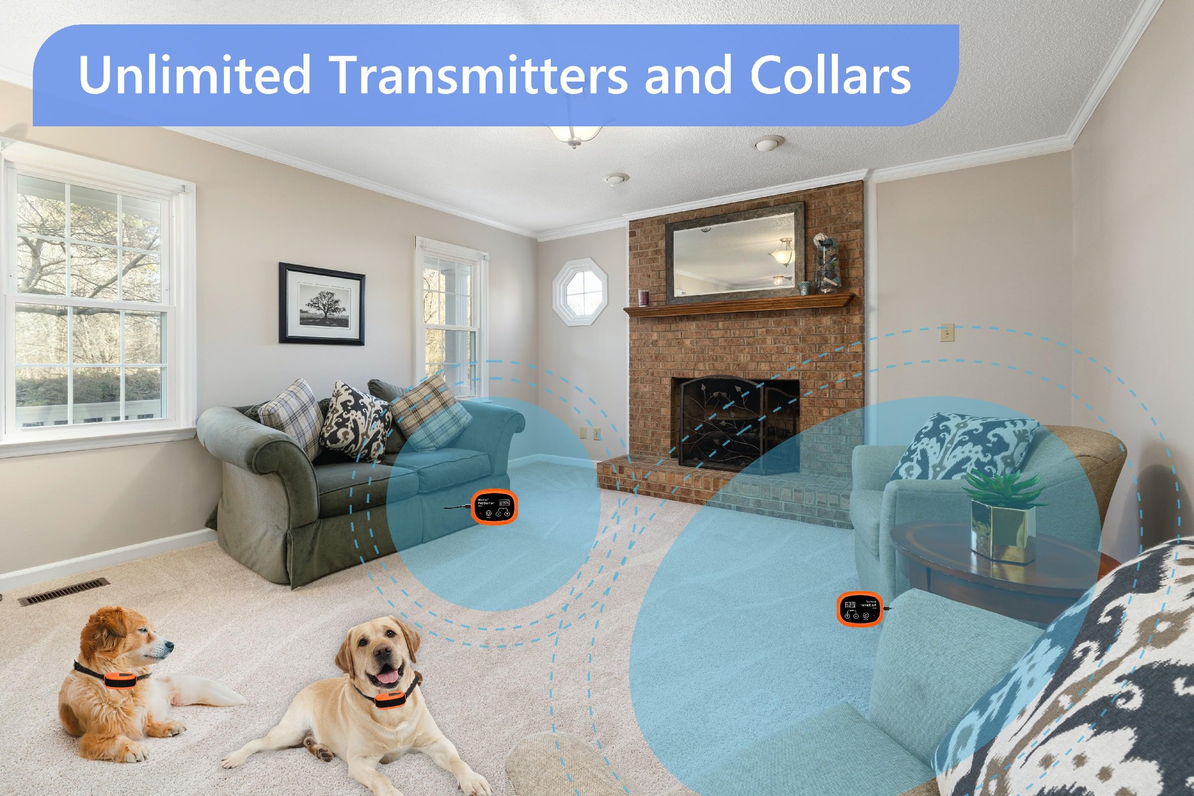 UltraCrab rechargeable collar offers long-lasting, convenient power