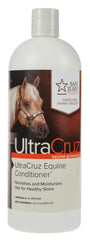 UltraCruz Equine Conditioner bottle on display for silky, healthy-looking mane.