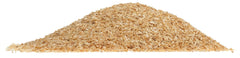 Garlic flakes being poured into horse feed from UltraCruz product.
