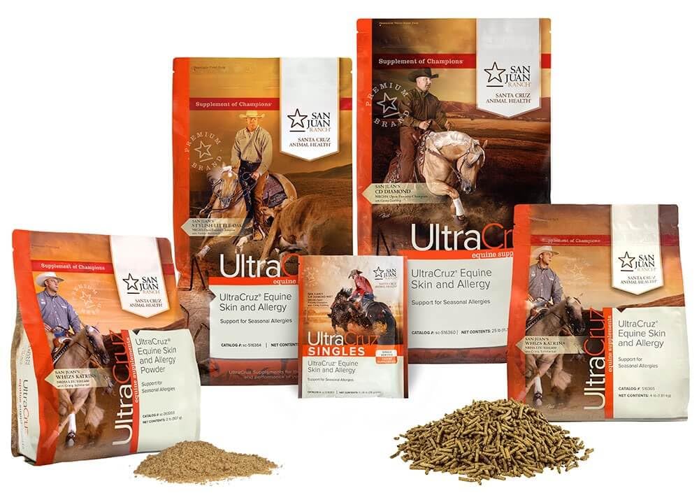 UltraCruz Singles pre-measured pellets provide precise portions.
