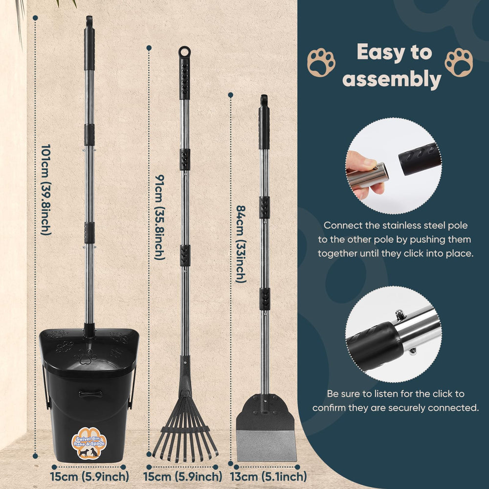 Ulugt easy tool free assembly for quick setup
