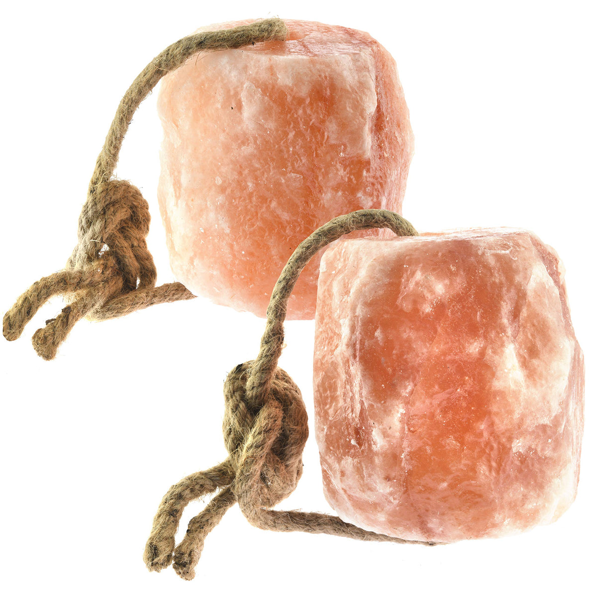 UMAID Himalayan salt lick on rope for horses delivers essential minerals during grazing