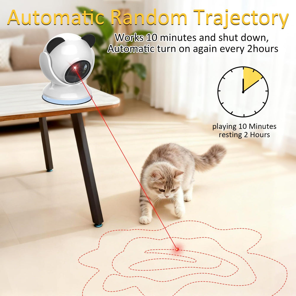 umosis cat laser toy rotating pattern during play sessions