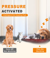 UNCN heating pad with a pet resting on warm surface