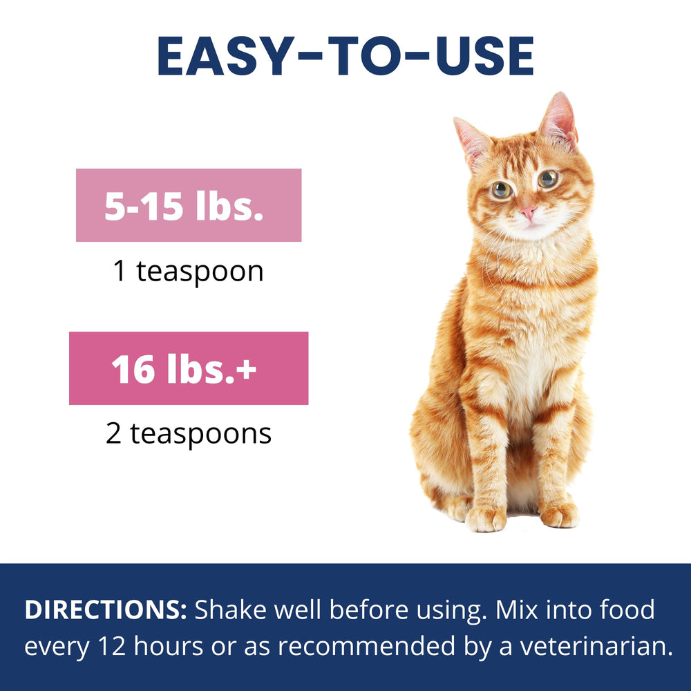 Under the Weather cat diarrhea medicine cat eating food scene suggests easy administration