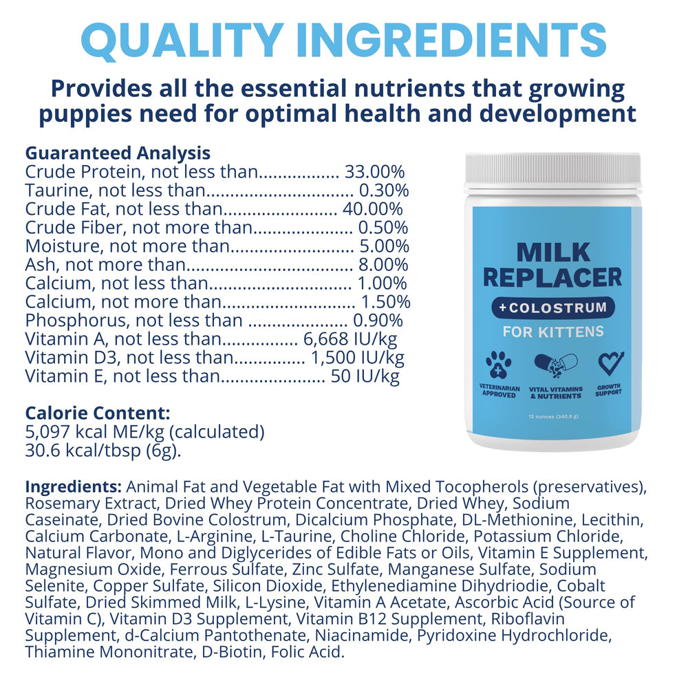 Under the Weather kitten milk replacer serving bowl shows versatile feeding for kittens at any life stage.
