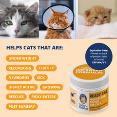 Under the Weather Ready Cal powder ingredients highlight vitamins and minerals for overall vitality.