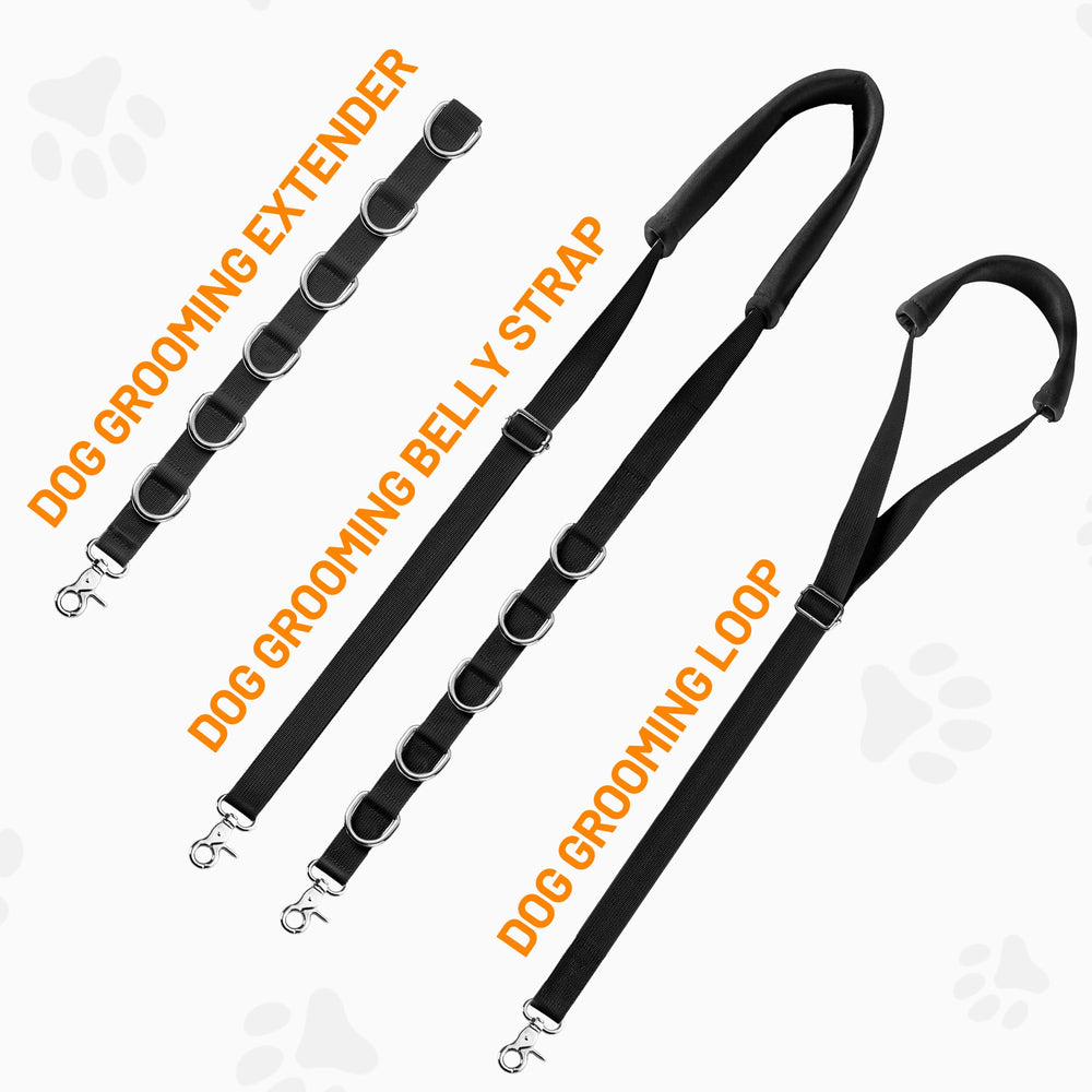 Uni PNR grooming extensions and D-ring pack for flexibility.