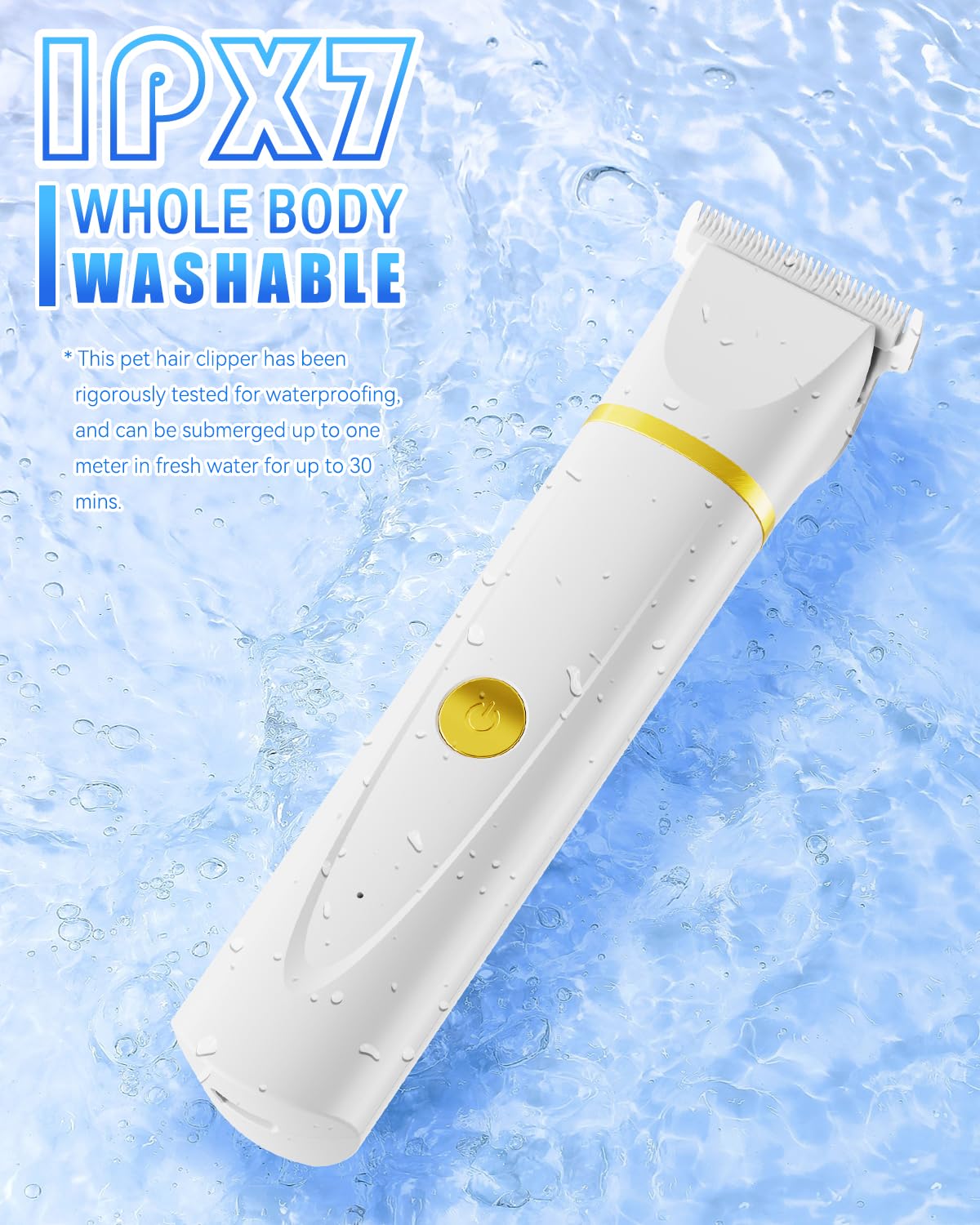 Unibono IPx7 waterproof design for easy cleaning