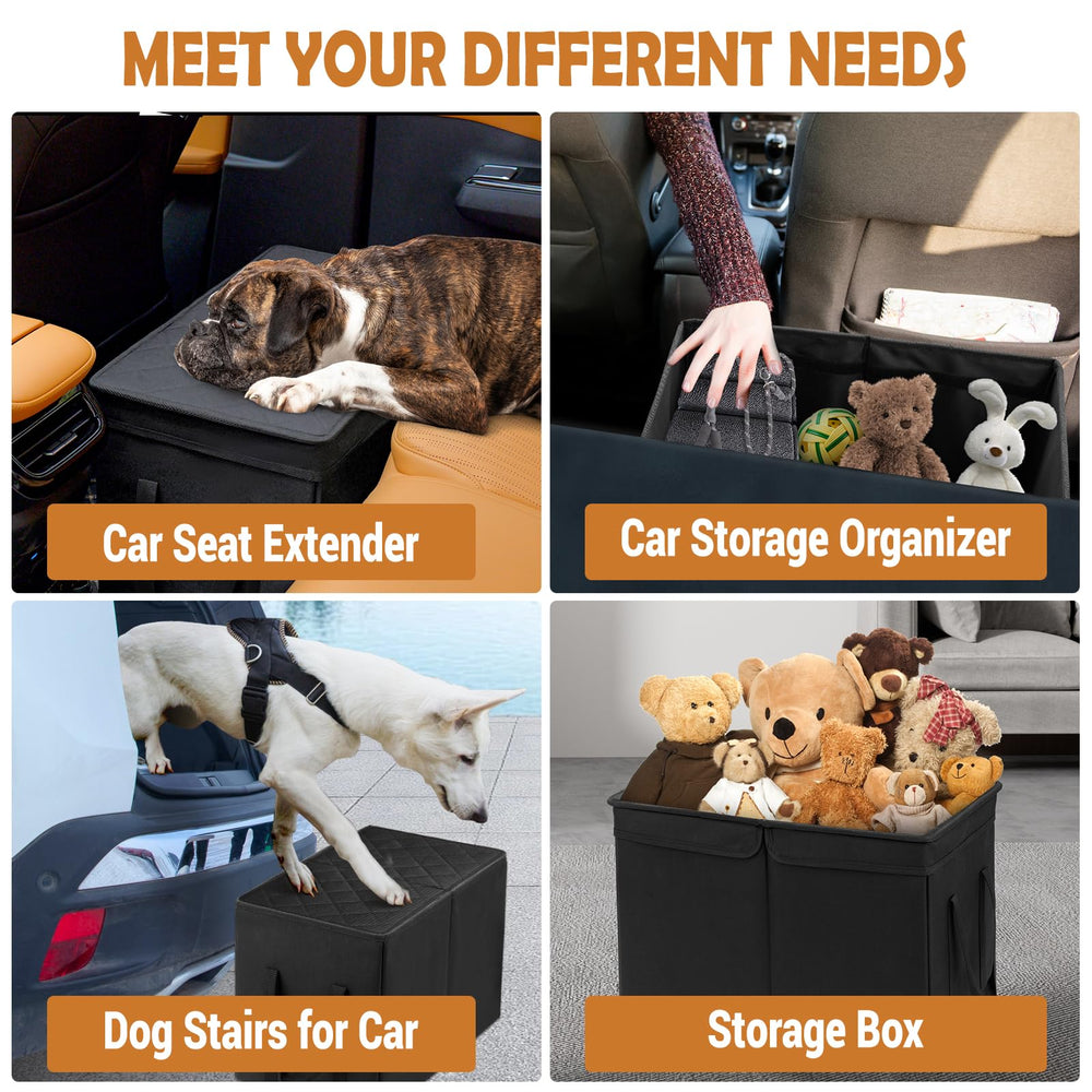 UNICITII trunk filler and pet stair use for versatile car setup