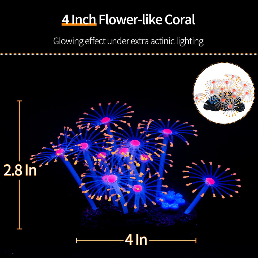 Uniclife coral plant 1 creates natural underwater scenery.