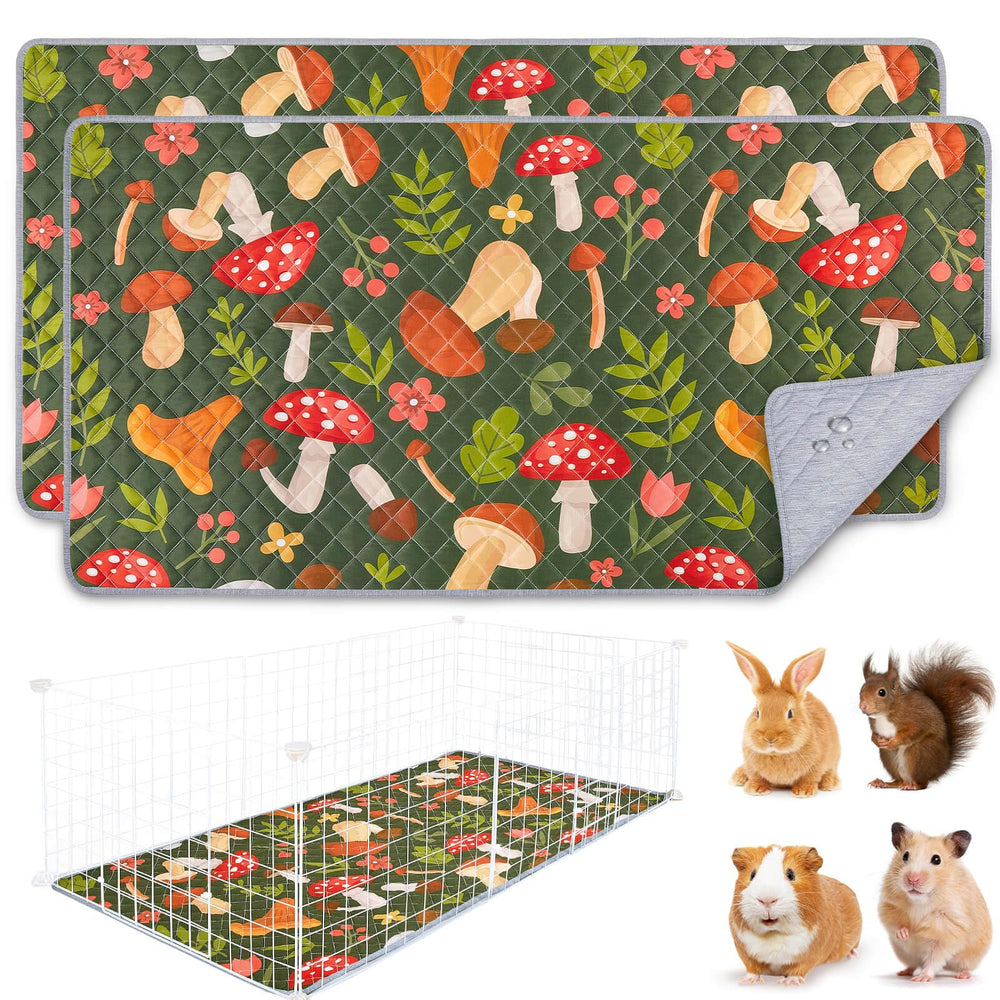 Unicorn Catcher 2-pack guinea pig cage liner for a dry, tidy nest.