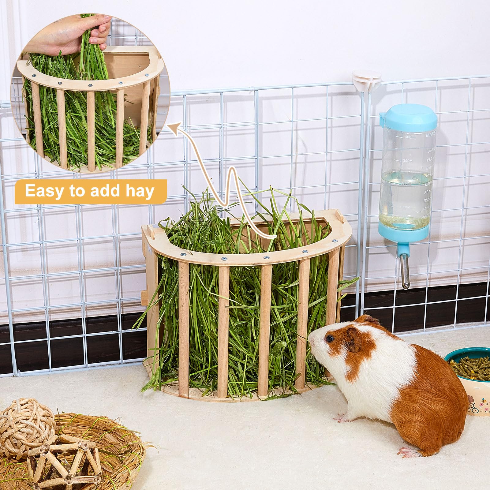 Unicorn Catcher hay feeder large capacity supports daily feeding needs.