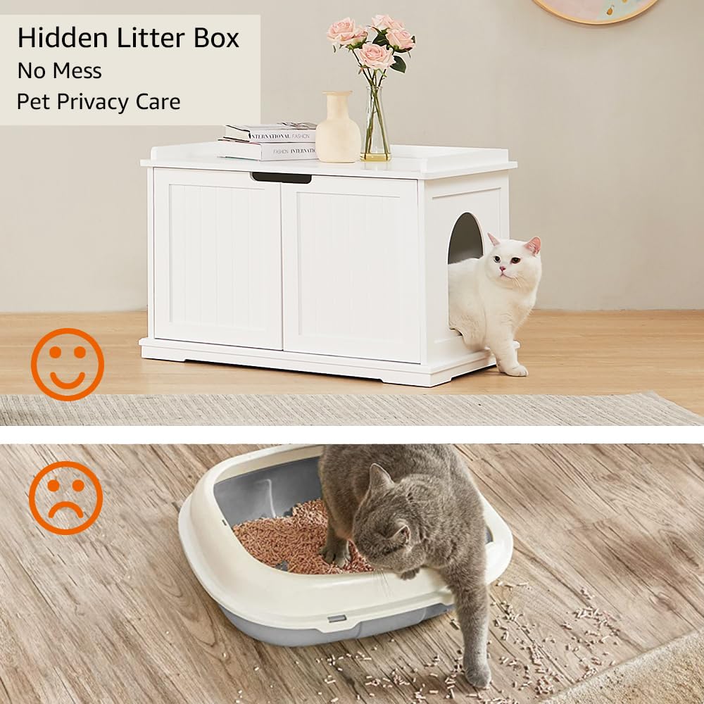 Inside view of Unipaws enclosure showing interior space and dimensions