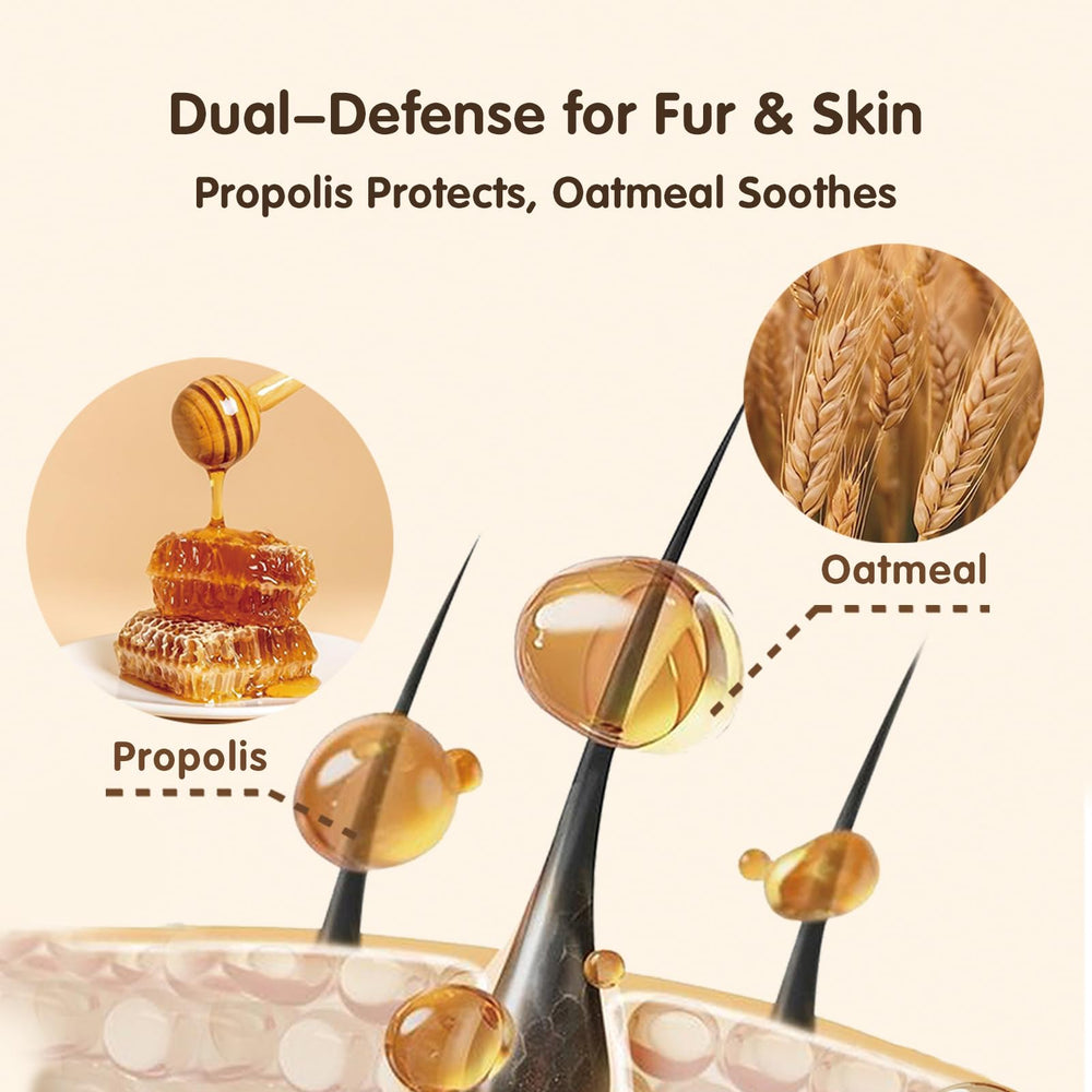 UNIPAWS soothing-flower-blend image emphasizes relief for itchy dry skin.