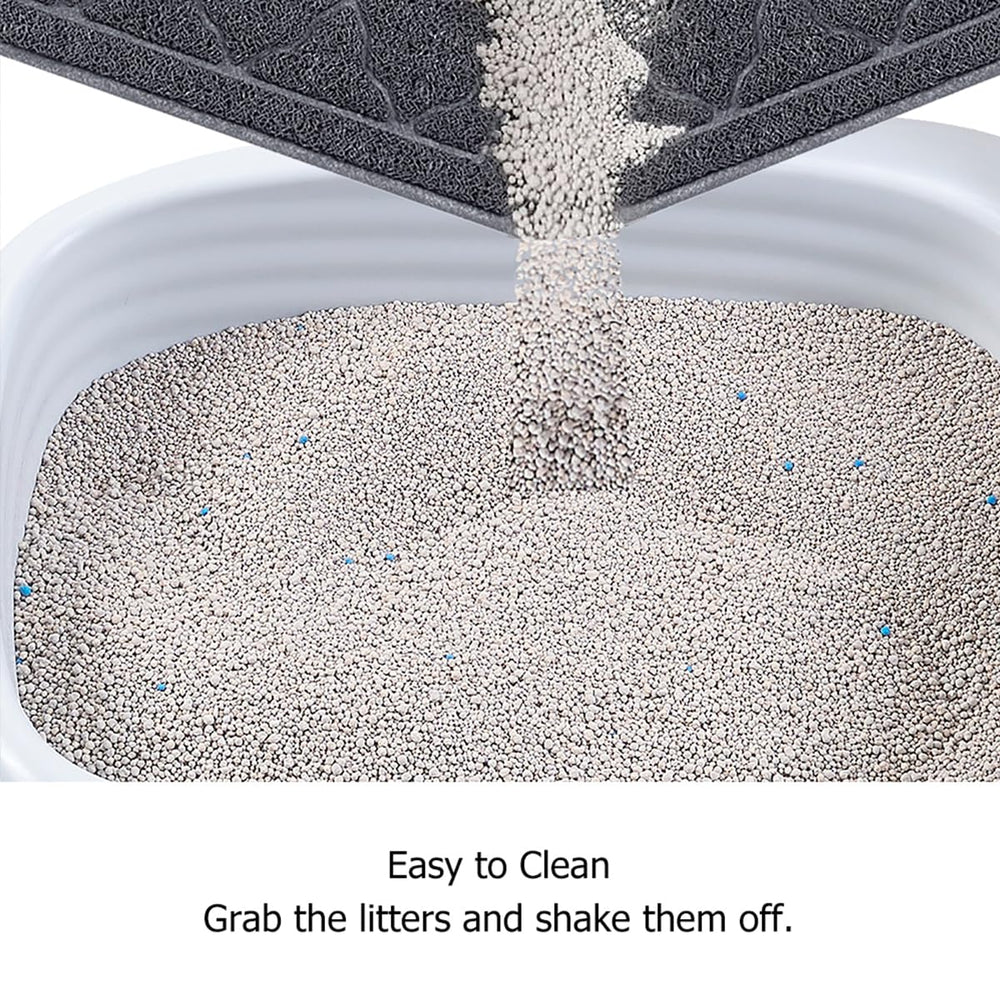 Unipaws Cat Washroom-friendly design protects floors with a waterproof bottom layer