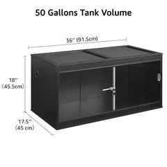 unipaws desert-heat optimized wood-style tank preserves heat for dry species