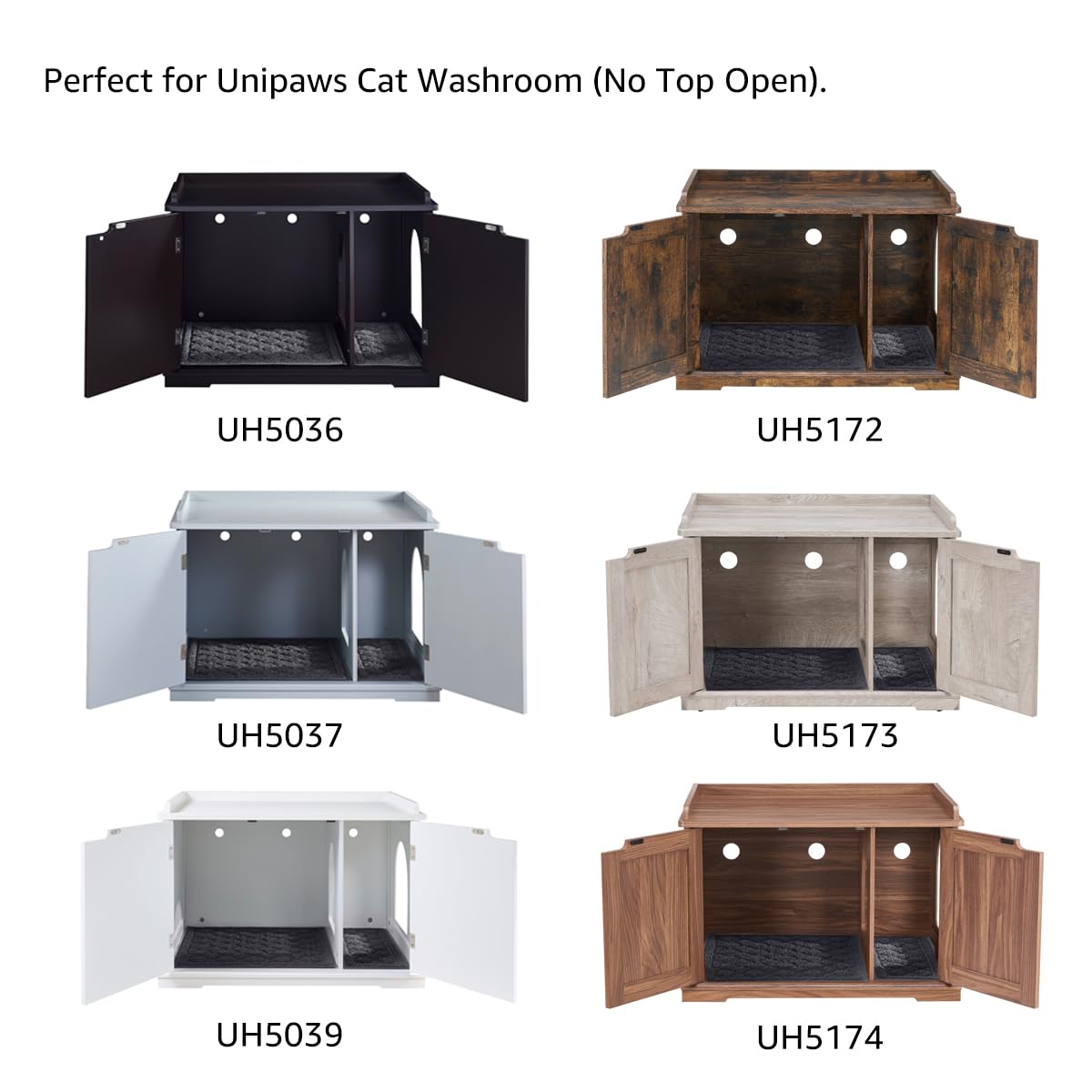 Unipaws Mat designed to pair with Unipaws washrooms for a cohesive setup