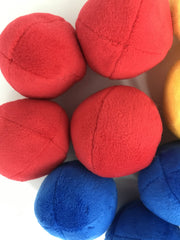 Unique Pet Products blue squeaky ball with strong squeaker