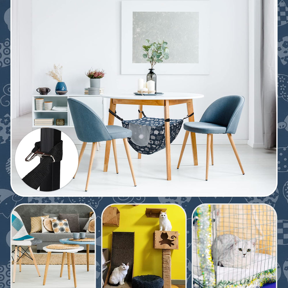 Unittype hanging hooks save space in cages or under furniture