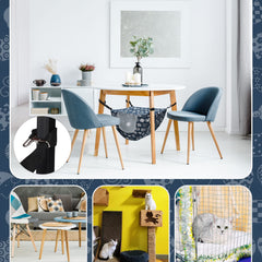 Unittype hanging hooks save space in cages or under furniture