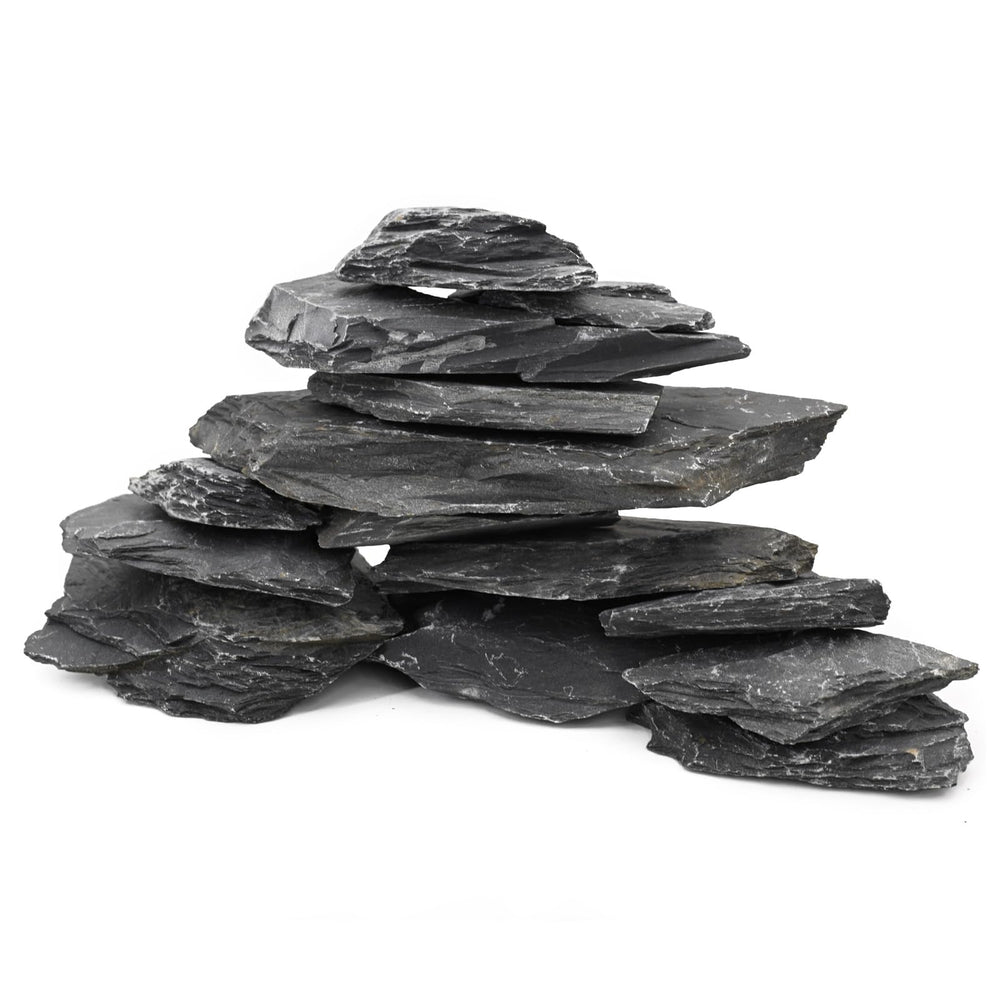 Unocho basking stone in aquarium setup promoting reptile warmth and rest