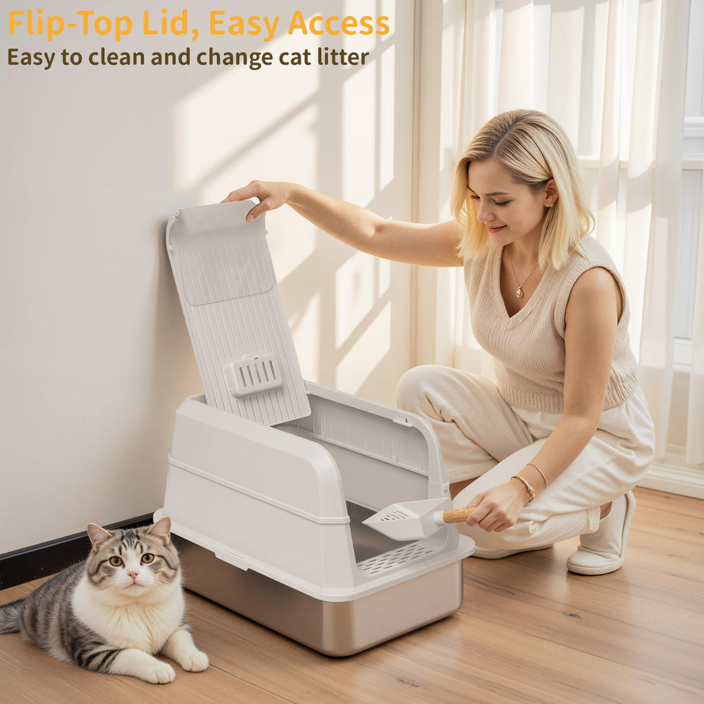 UNZIPE carbon filters help reduce odors between changes.