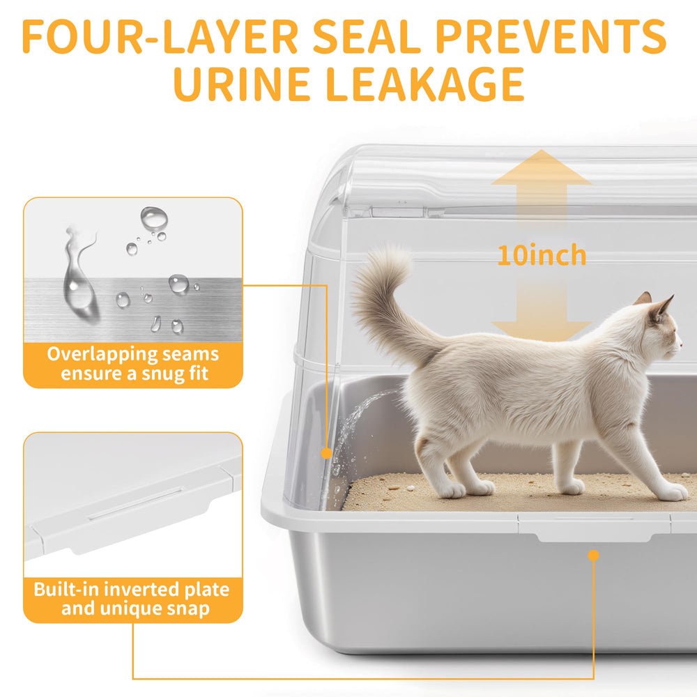 UNZIPE interior anti-leak plate prevents spills and litter scatter.